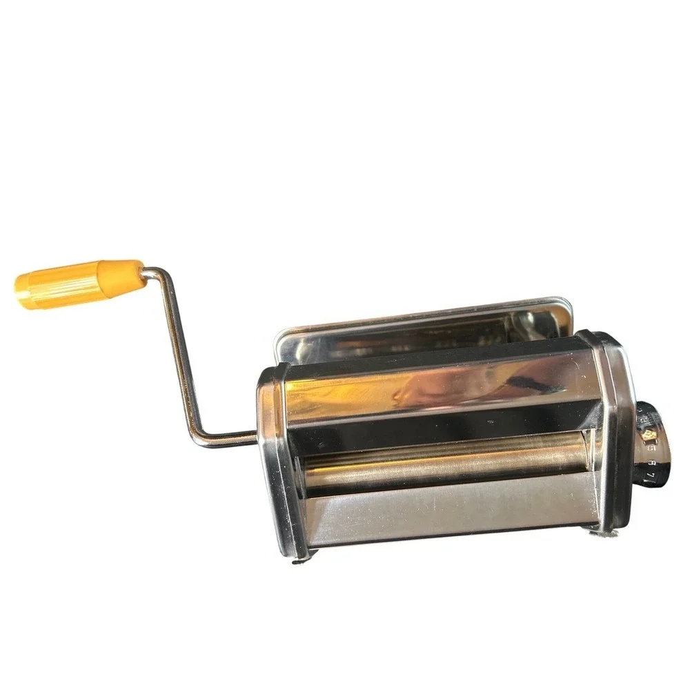 SALT Manual Pasta Machine 01-0201-B Chrome Steel Spaghetti Fettuccine Maker‎ Box